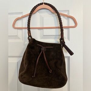 Ralph Lauren suede bucket bag